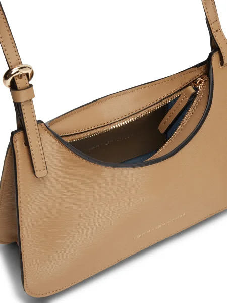 Kabelka Tommy Hilfiger béžová