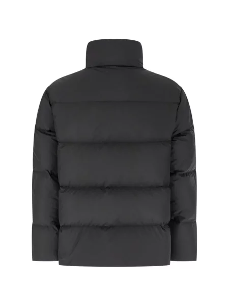 Пухено яке Moncler черно