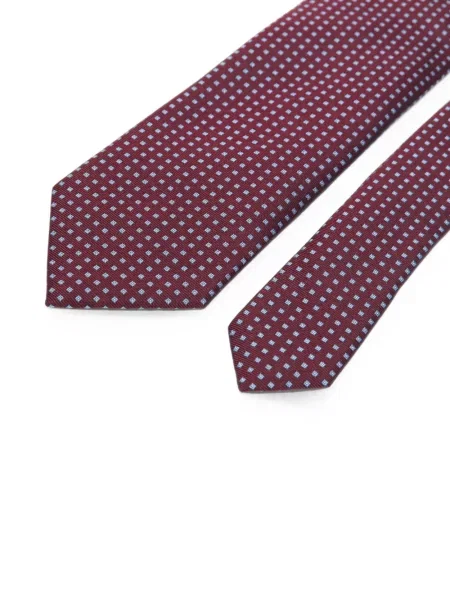 Cravată Zegna de mătase roșu