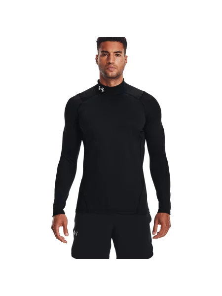 UNDER ARMOUR Koszulka UA CG Armour Fitted Mock S czarna