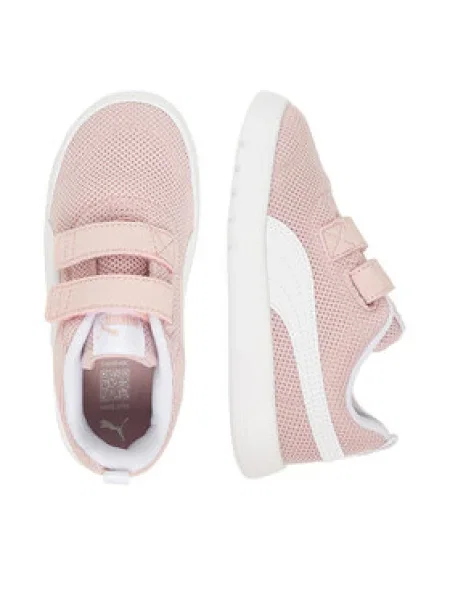 Sportcipők Puma EO-COURTFLEX V3 MESH INF rózsaszín