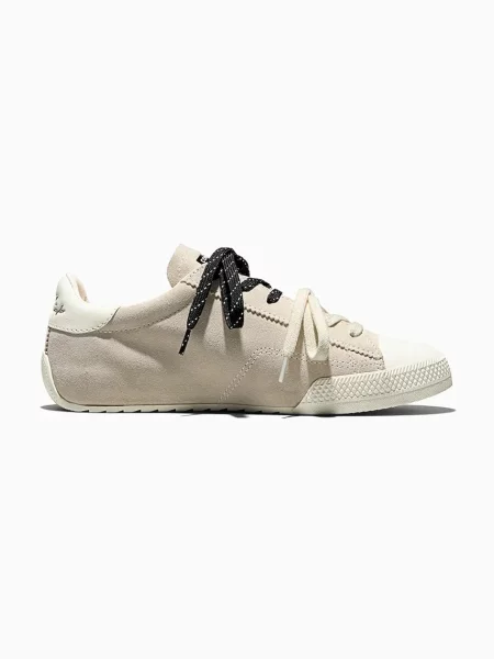 Converse tenisówki zamszowe Chuck Taylor Lo beżowe