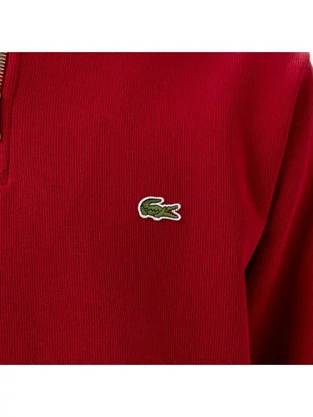 Классическая толстовка на молнии Lacoste