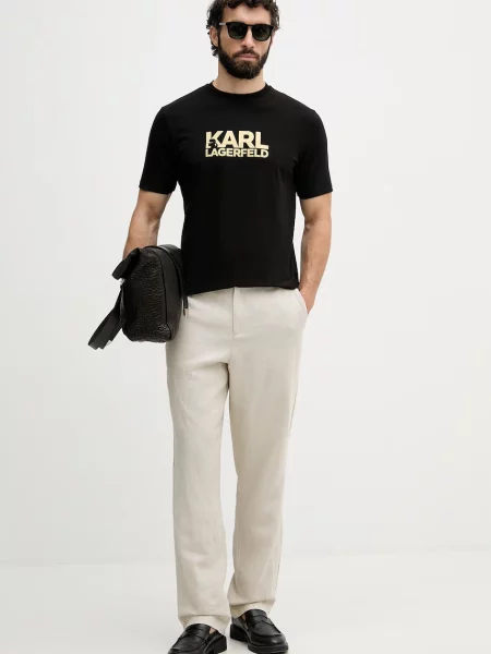 KARL LAGERFELD Tricou negru