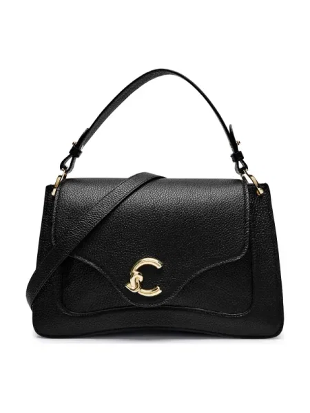 Rucsac Coccinelle din piele negru