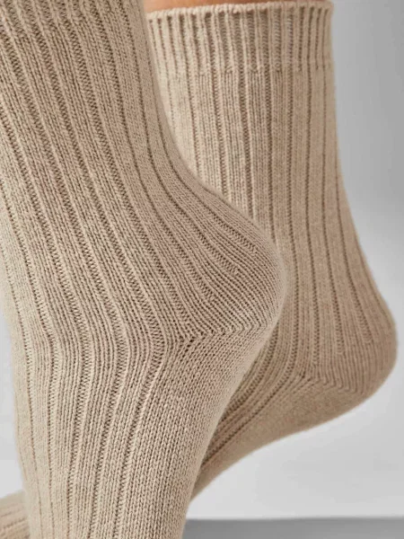 Теплые женские носки SOCKS CASHMERE MERINO бежеві