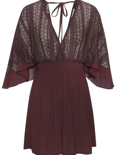 LASCANA Rochie de plaja închis maro