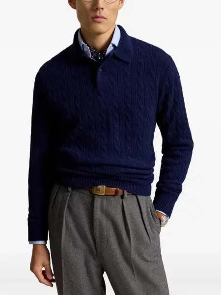 Șosete Polo Ralph Lauren cu broderie în carouri de flanelă verde