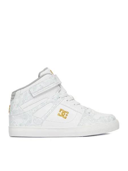 Sneakersy DC Shoes EO-PURE HIGH-TOP SE EV SN biela