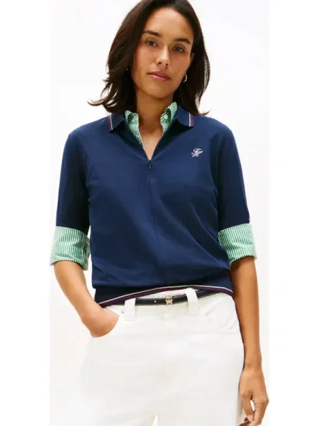TOMMY HILFIGER Tricou albastru marin