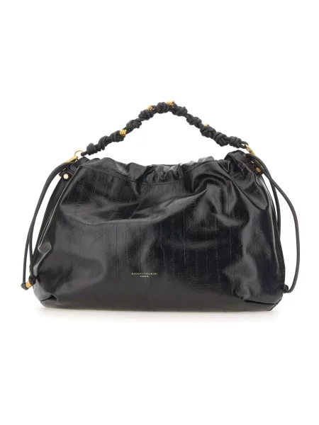 Shopperka Gianni Chiarini skórzana czarna