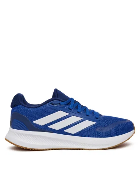 Buty Adidas Runfalcon 5 Niebieskie Junior białe