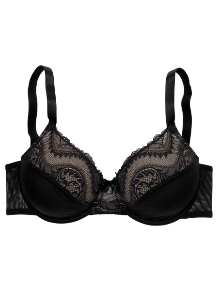 PETITE FLEUR GOLD Sutien negru