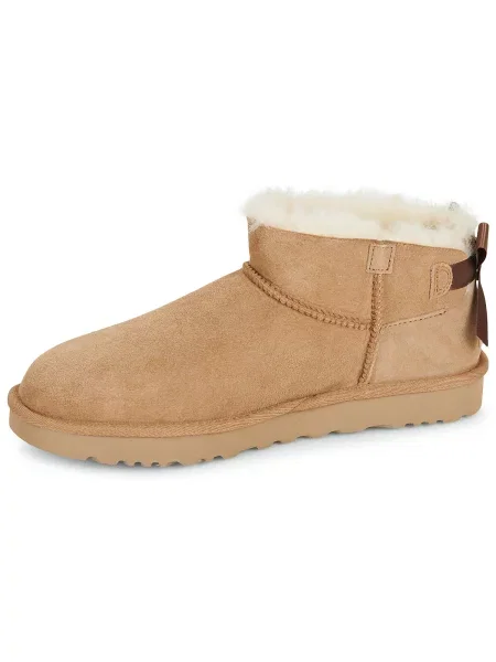 Pantofi Ugg cu funde maro
