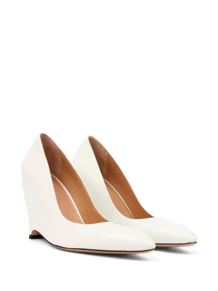 Pantofi cu toc Maison Margiela din piele alb