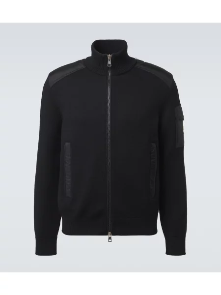 Cardigan Moncler de lână negru