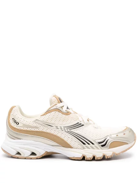 Sneakerși Diadora cu șireturi din dantelă