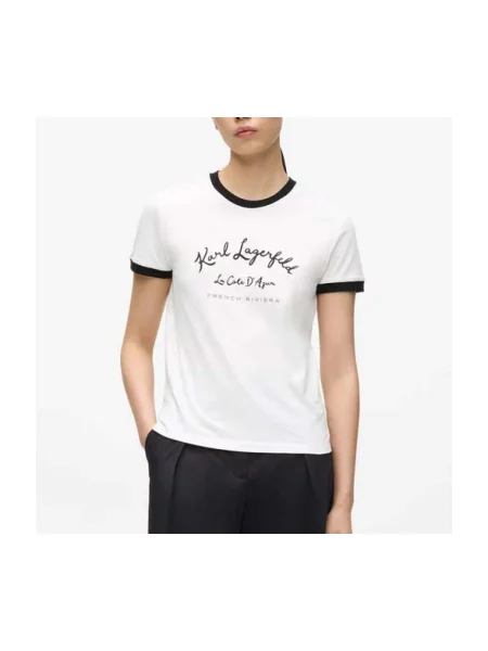 Tricou Karl Lagerfeld alb