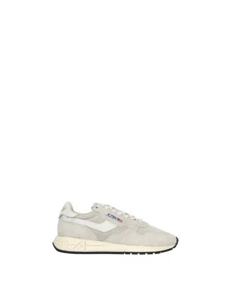 Sneakersy Autry skórzane szare