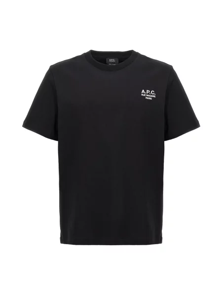 Koszulka A.p.c. z logo czarna