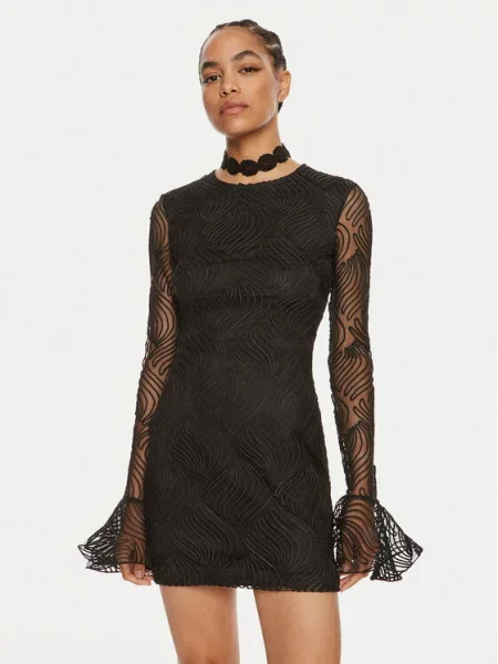 ROTATE Sukienka koktajlowa Rositana czarny