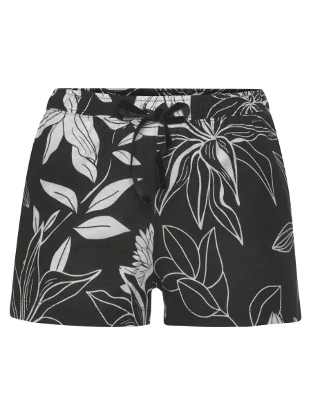 LASCANA Pantaloni de pijama negru alb