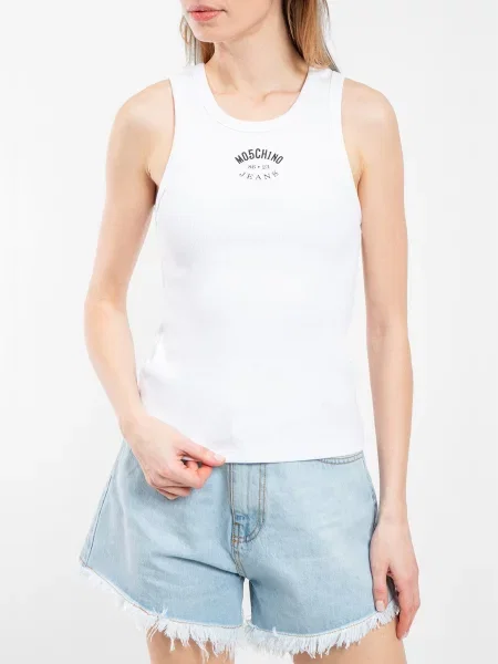 Майка Moschino білий