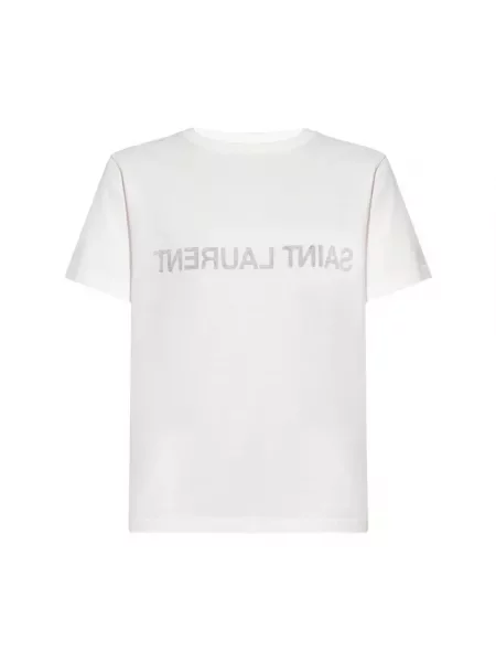 Koszulka Saint Laurent biała