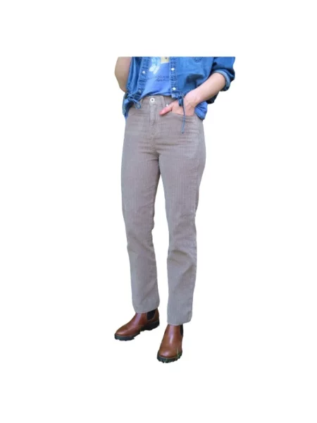 Spodnie Denim Studio beżowe