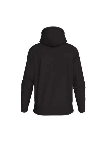 Bluza z kapturem Calvin Klein z kapturem frotte czarna