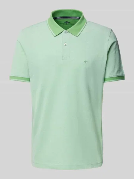 Koszulka polo o kroju regular fit z wyhaftowanym logo Fynch-hatton