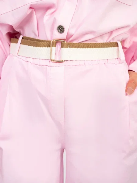 Pantaloni Italy Moda roz