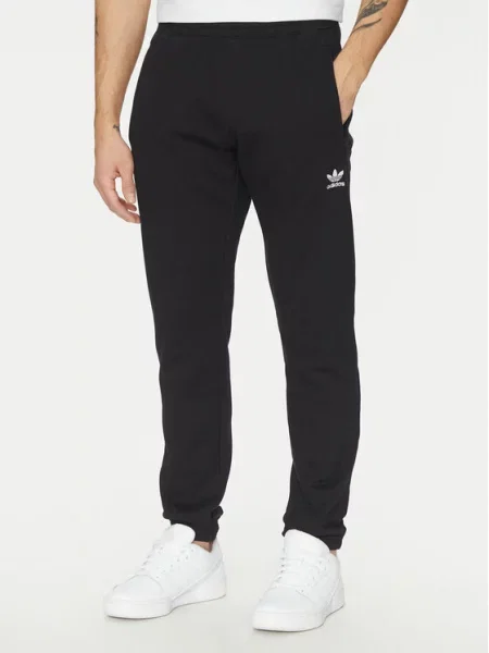 Adidas Teplákové kalhoty Trefoil Essentials černá