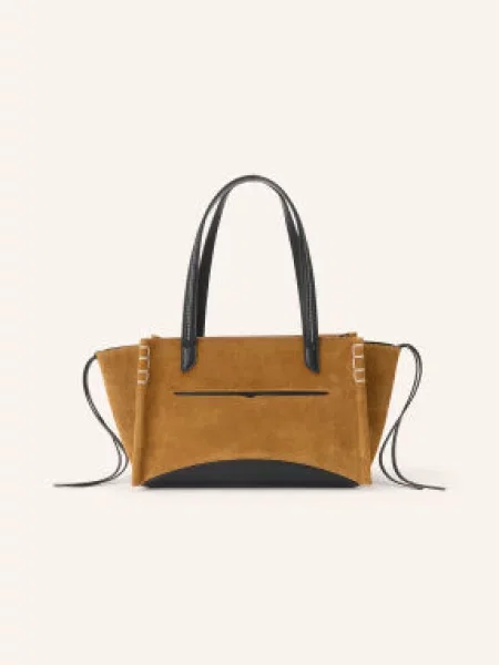 Jw Anderson Shopper Elongated Mokasíny Cabas koňaková černá