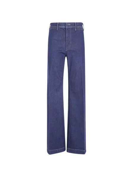Blugi Polo Ralph Lauren cu broderie tricotate verde