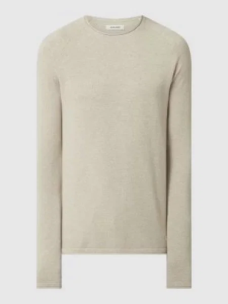 Jack & Jones Sweter Hill beżowy