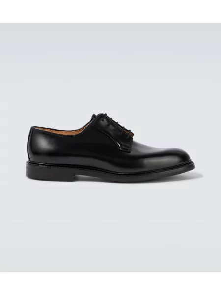 Pantofi derby George Cleverley din piele negru