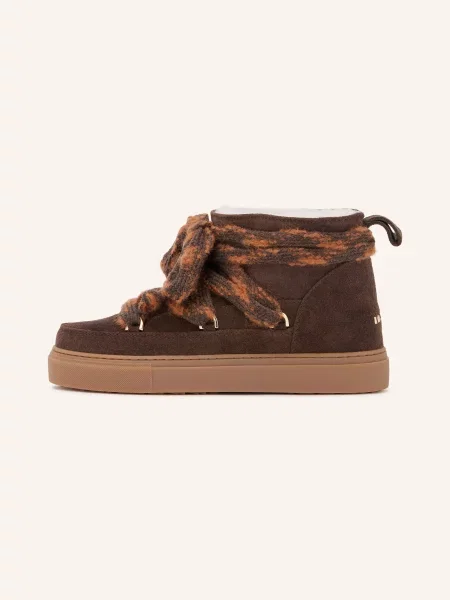 Inuikii Boots Classic Low tmavě hnědá