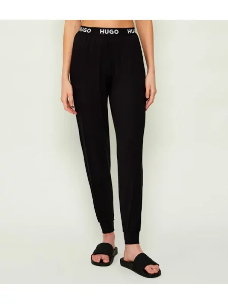 Hugo Bodywear Pantaloni de pijama negru
