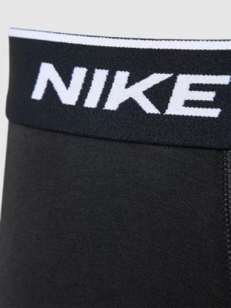 Obcisłe bokserki z elastycznym pasem z logo czarne