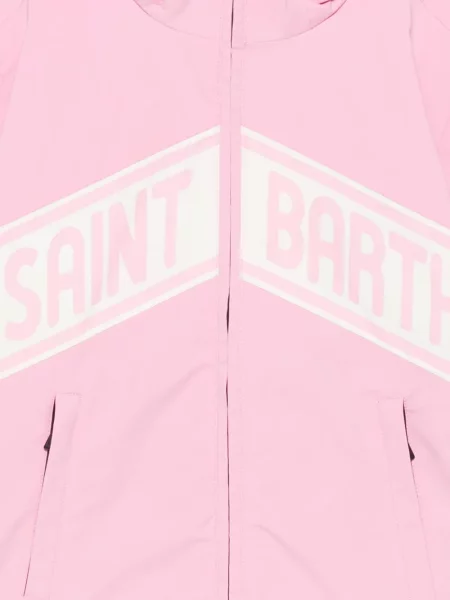 Kurtka dziecięca Mc2 Saint Barth różowa