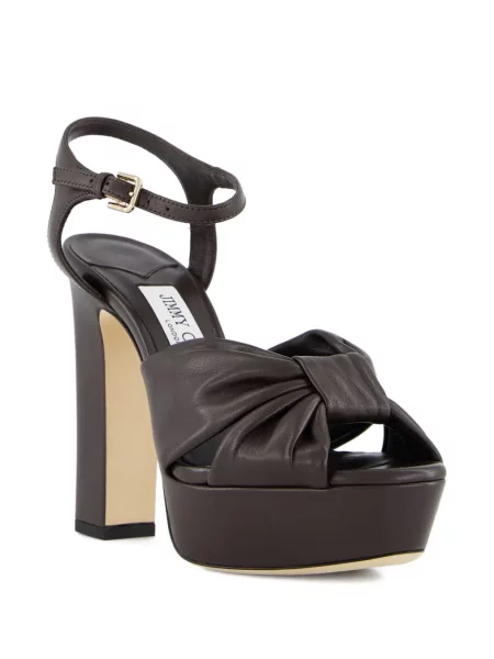 Sandalai Jimmy Choo su platforma ruda