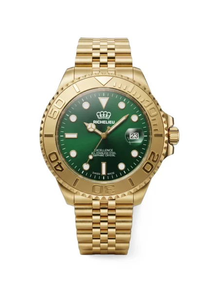 Ceas Richelieu Swiss verde