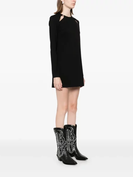 Mini šaty Chiara Ferragni čierna