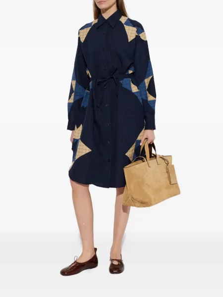 Rochie tip cămașă A.p.c. albastru