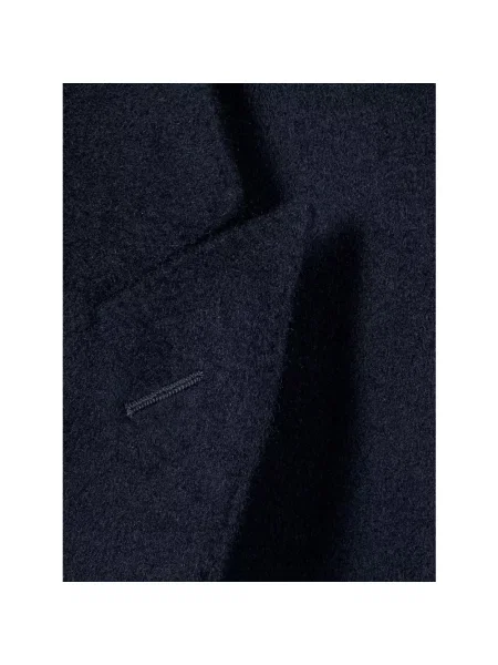 Lekki płaszcz Gucci z kaszmiru niebieski