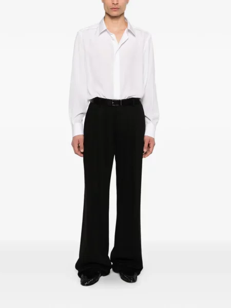 Gulerat cămașă Tom Ford alb