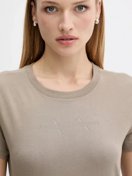 Футболка Armani Exchange зеленая