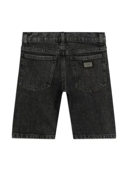 Bermudy dziecięce Dolce And Gabbana czarne