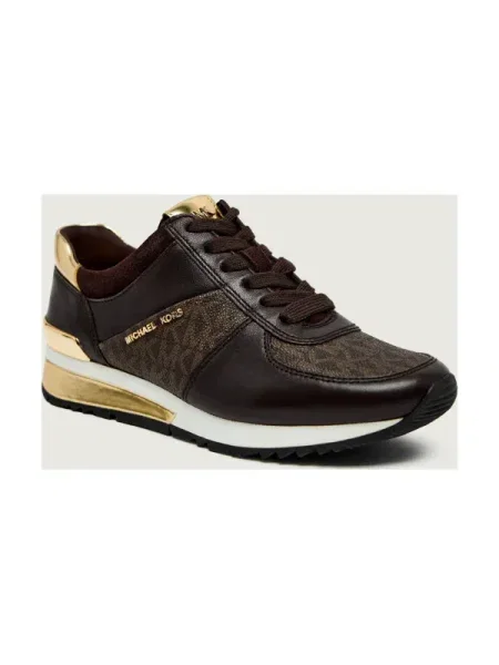 Michael Kors sneakers Allie Logo maro